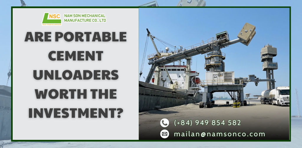 Are portable cement unloaders worth the investment?