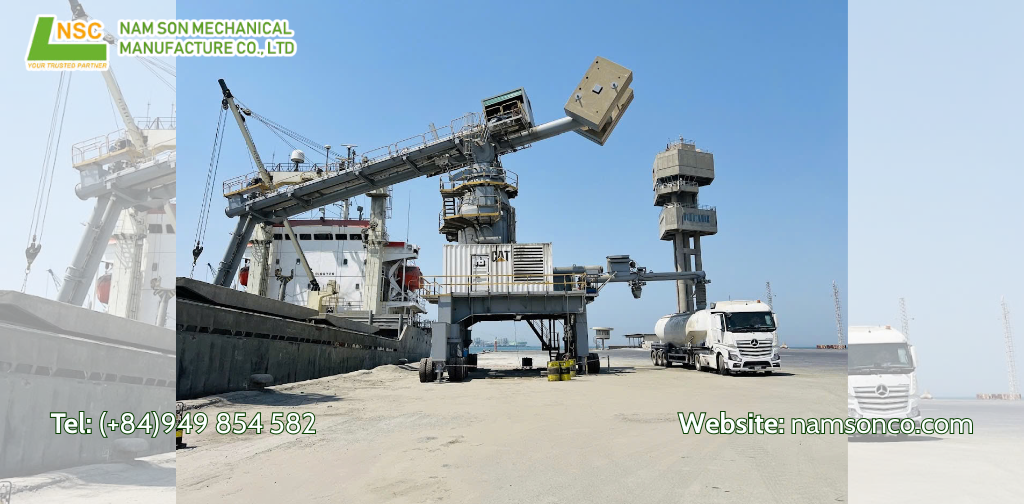 Applications of the mobile ship unloader in the industry