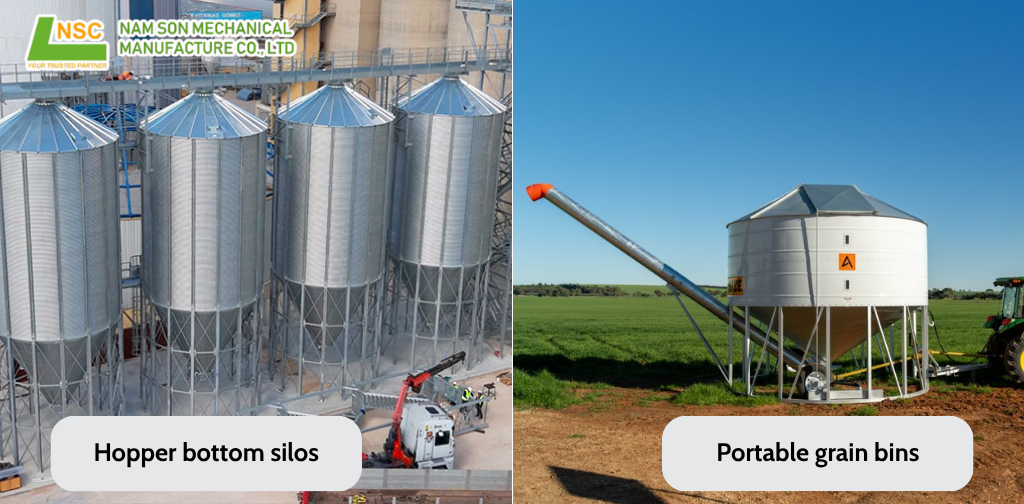 Structure and types of cement silo