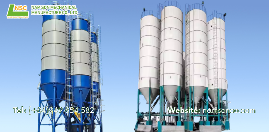 This is cement silo